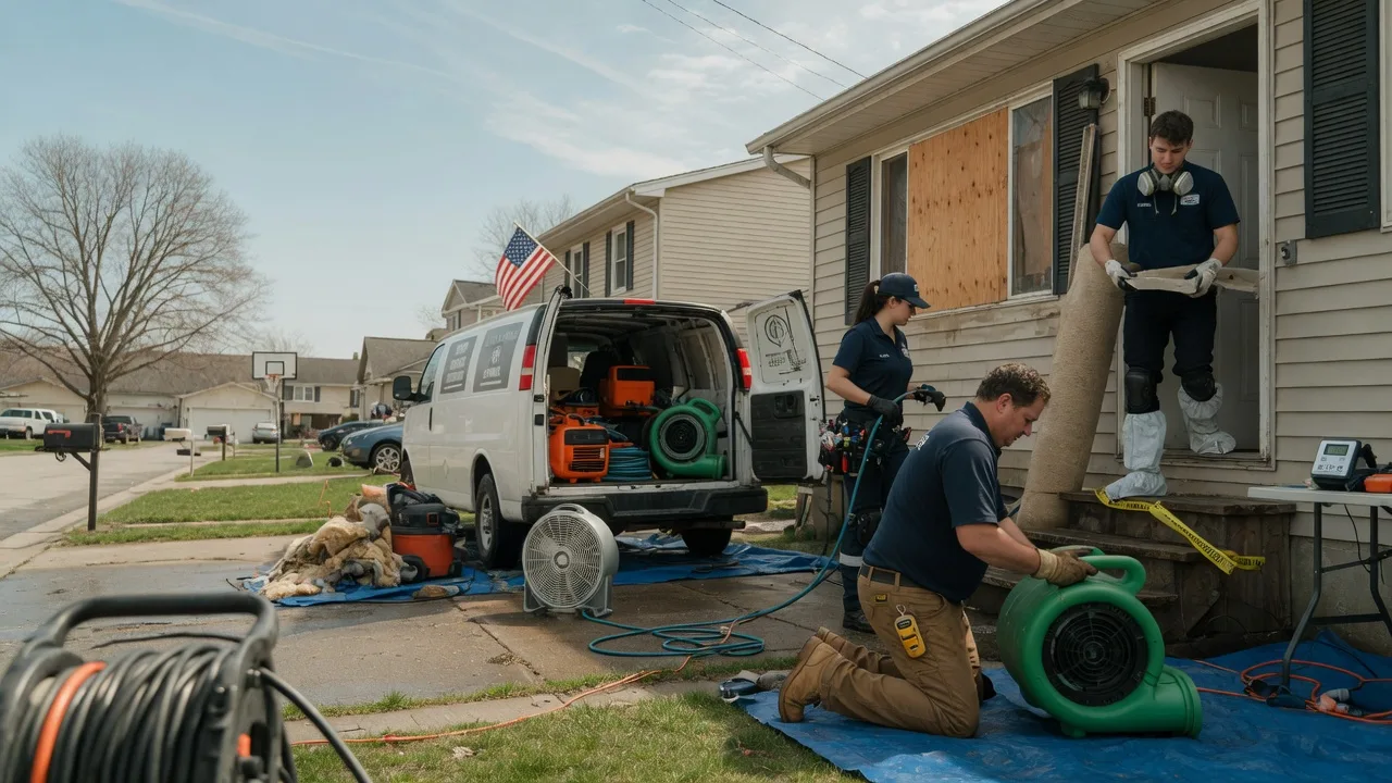 Water Damage Restoration in Cross Plains, IN near me